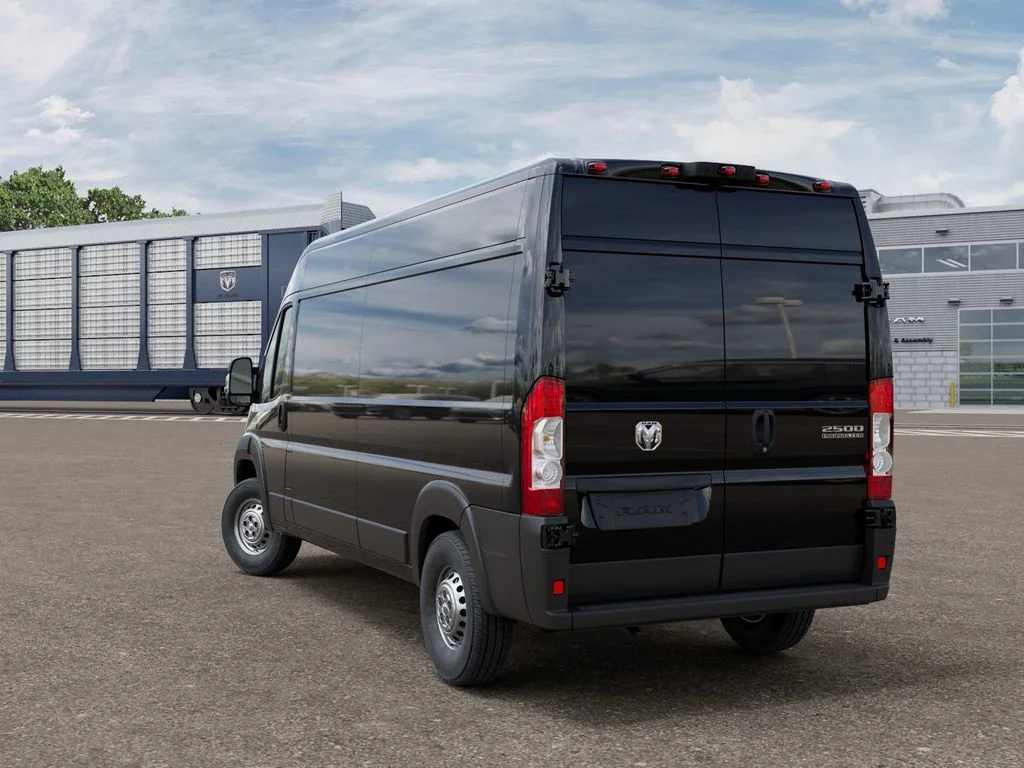 New 2026 Black Clear-Coat Exterior Paint RAM High Roof image 3
