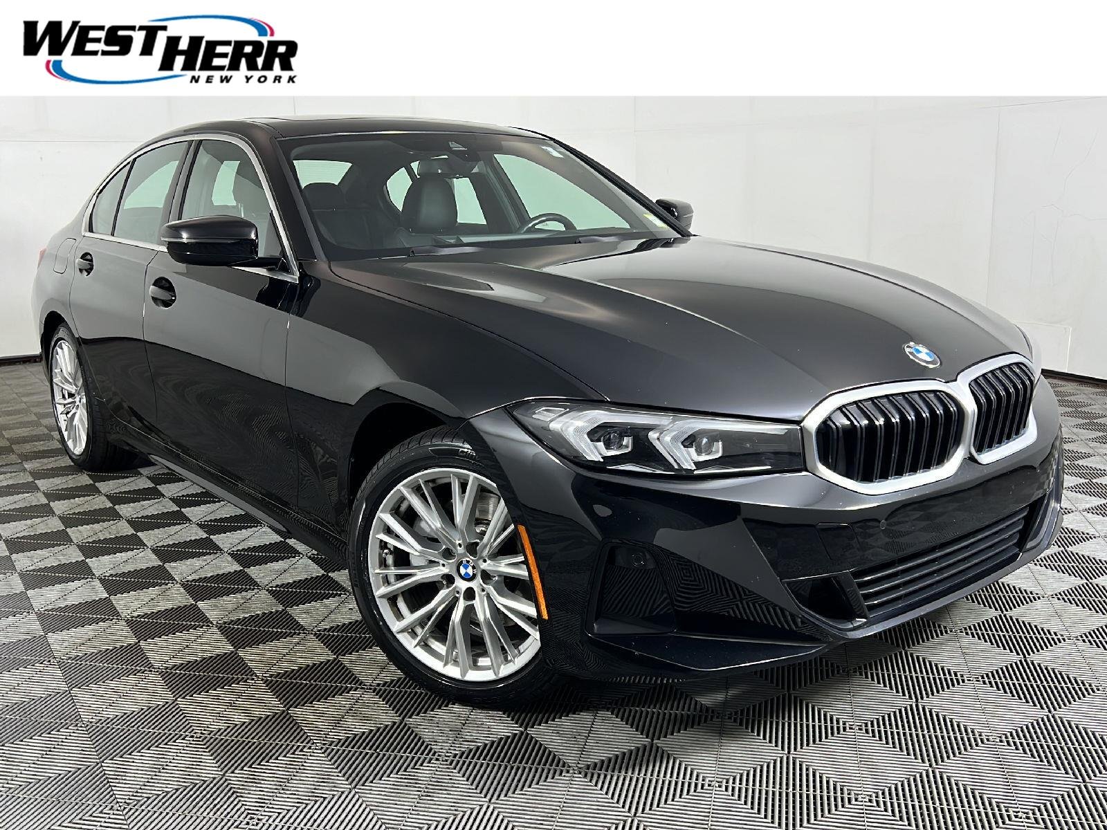 Used 2024 Jet Black BMW 330i xDrive image 1