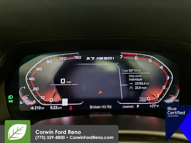 Certified Used 2020 Black Sapphire Metallic BMW M50i image 16