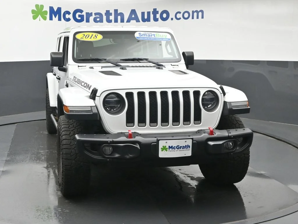 Used 2018 White Jeep Unlimited Rubicon image 5