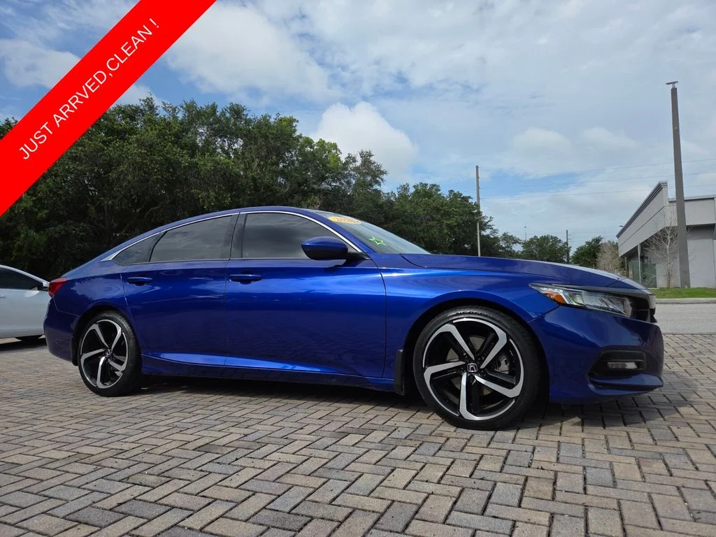 Used 2020 Blue Honda Sport image 1