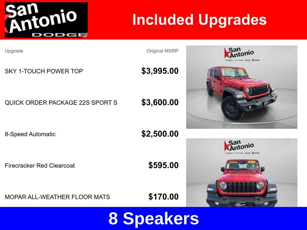 2025 Jeep Wrangler 4-Door Sport S - Photo 7