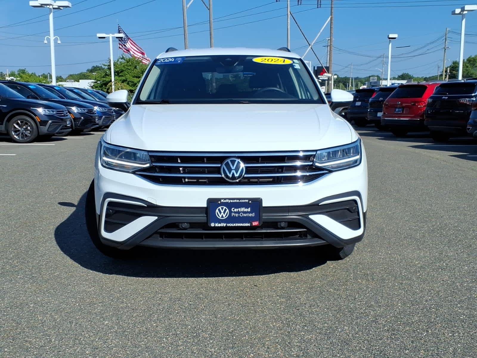 Certified Used 2024 Pure White Volkswagen S image 2