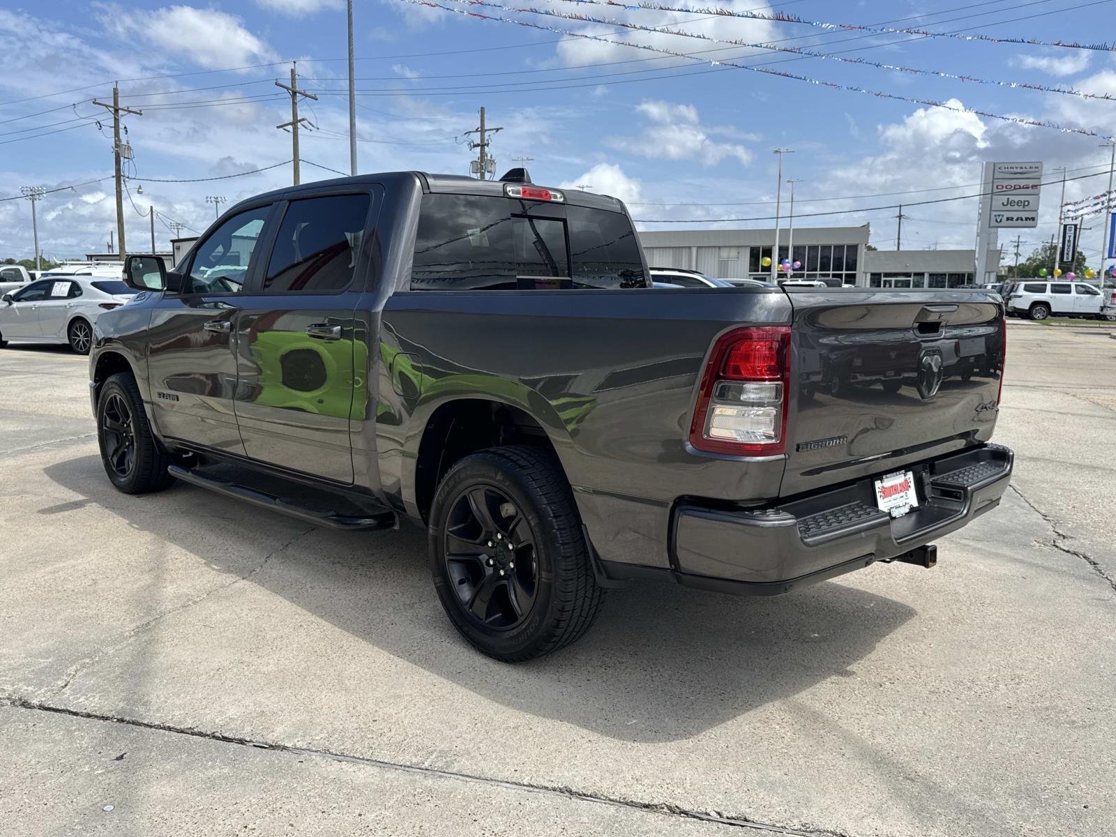 Used 2022 Granite Crystal Metallic Clearcoat Ram Big Horn image 5