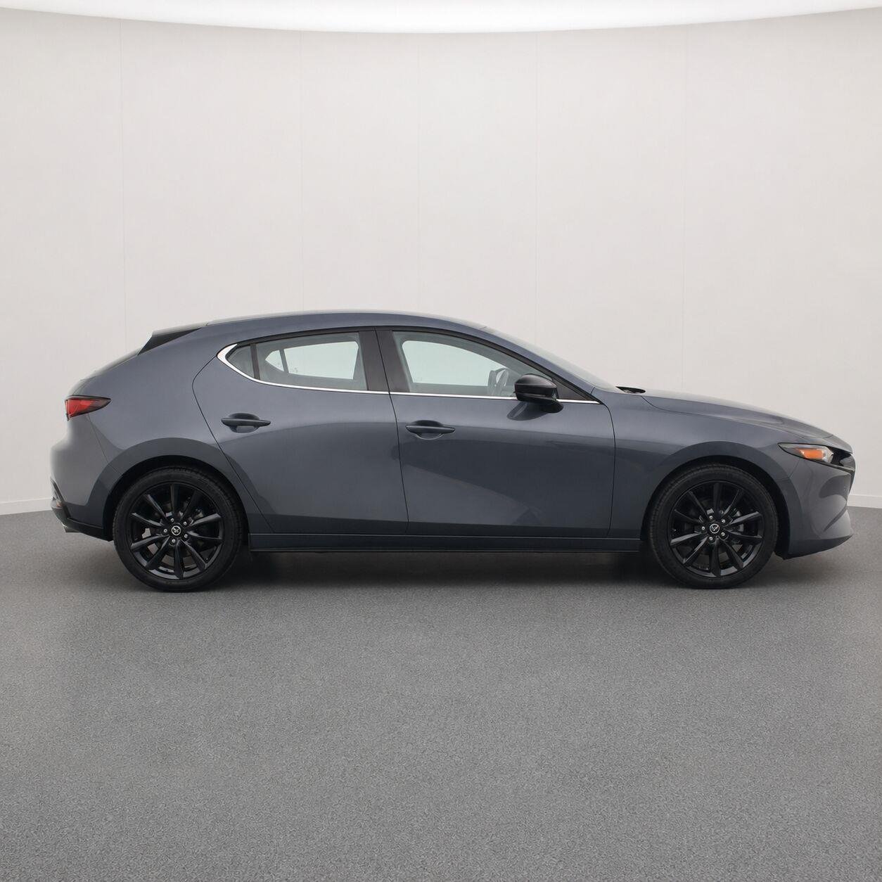 Used 2022 Polymetal Gray Metallic Mazda Carbon Edition image 5