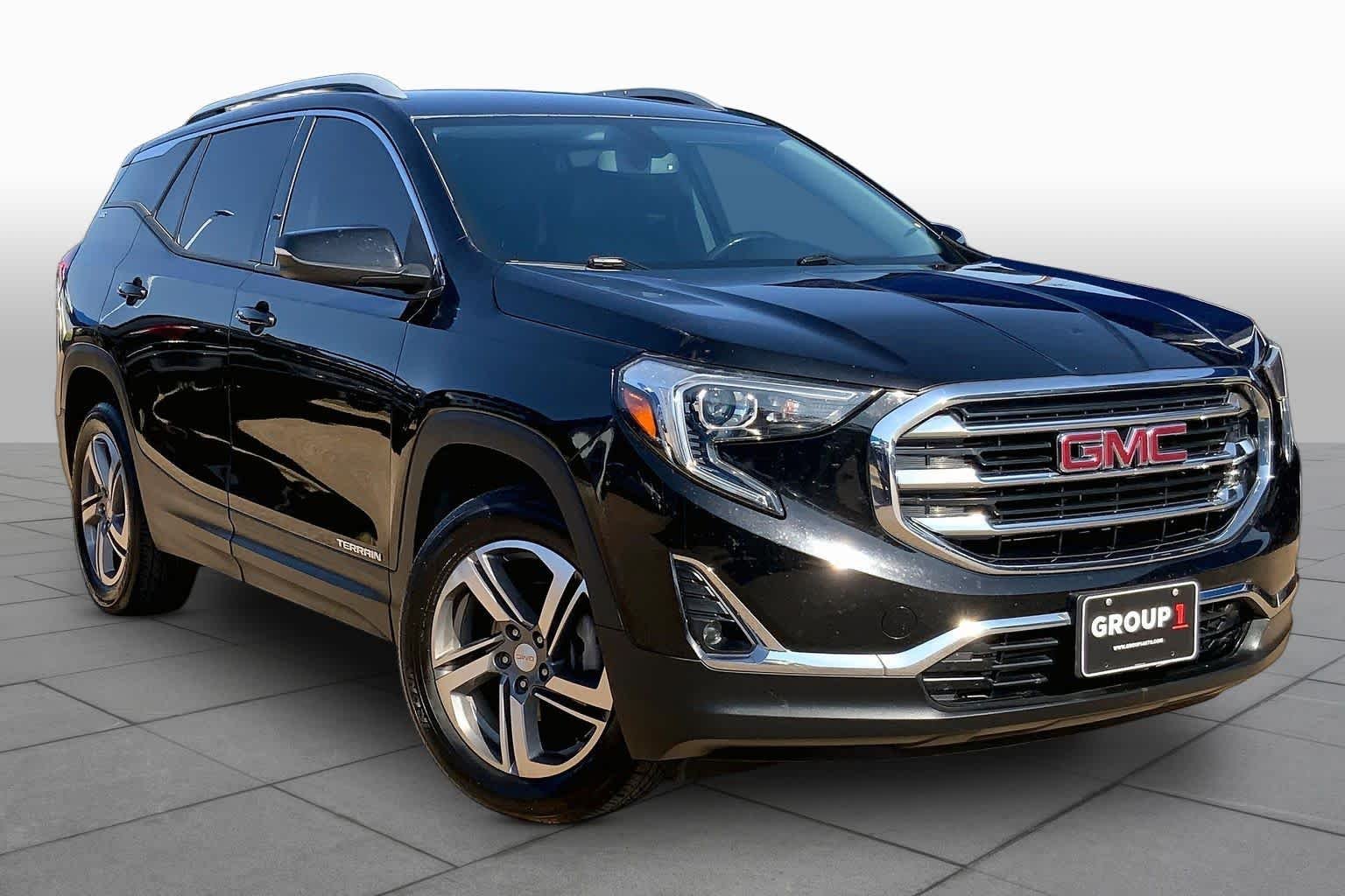 Certified Used 2019 Ebony Twilight Metallic GMC SLT image 3