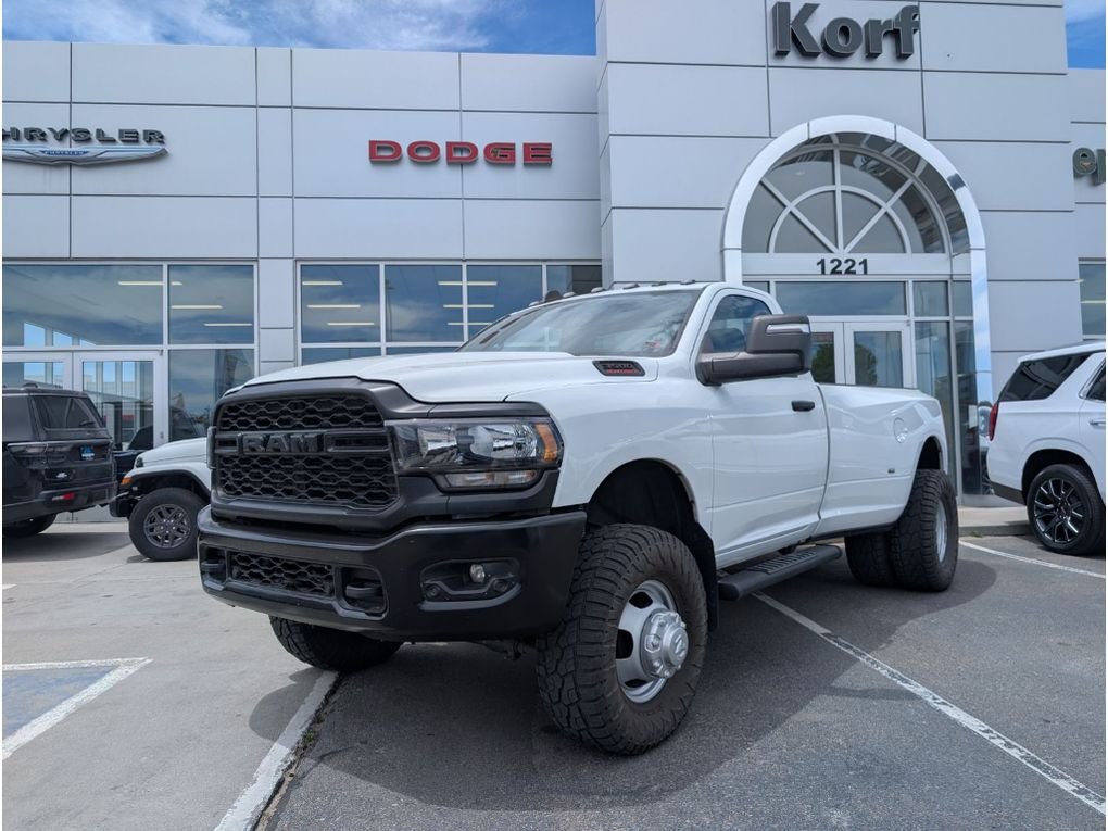 Used 2023 Bright White Clearcoat Ram Tradesman image 1