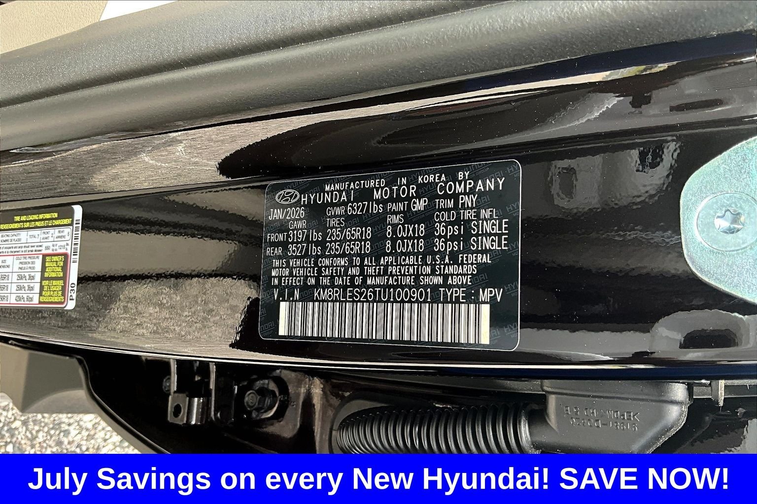 New 2026 Red Hyundai SEL AWD image 7