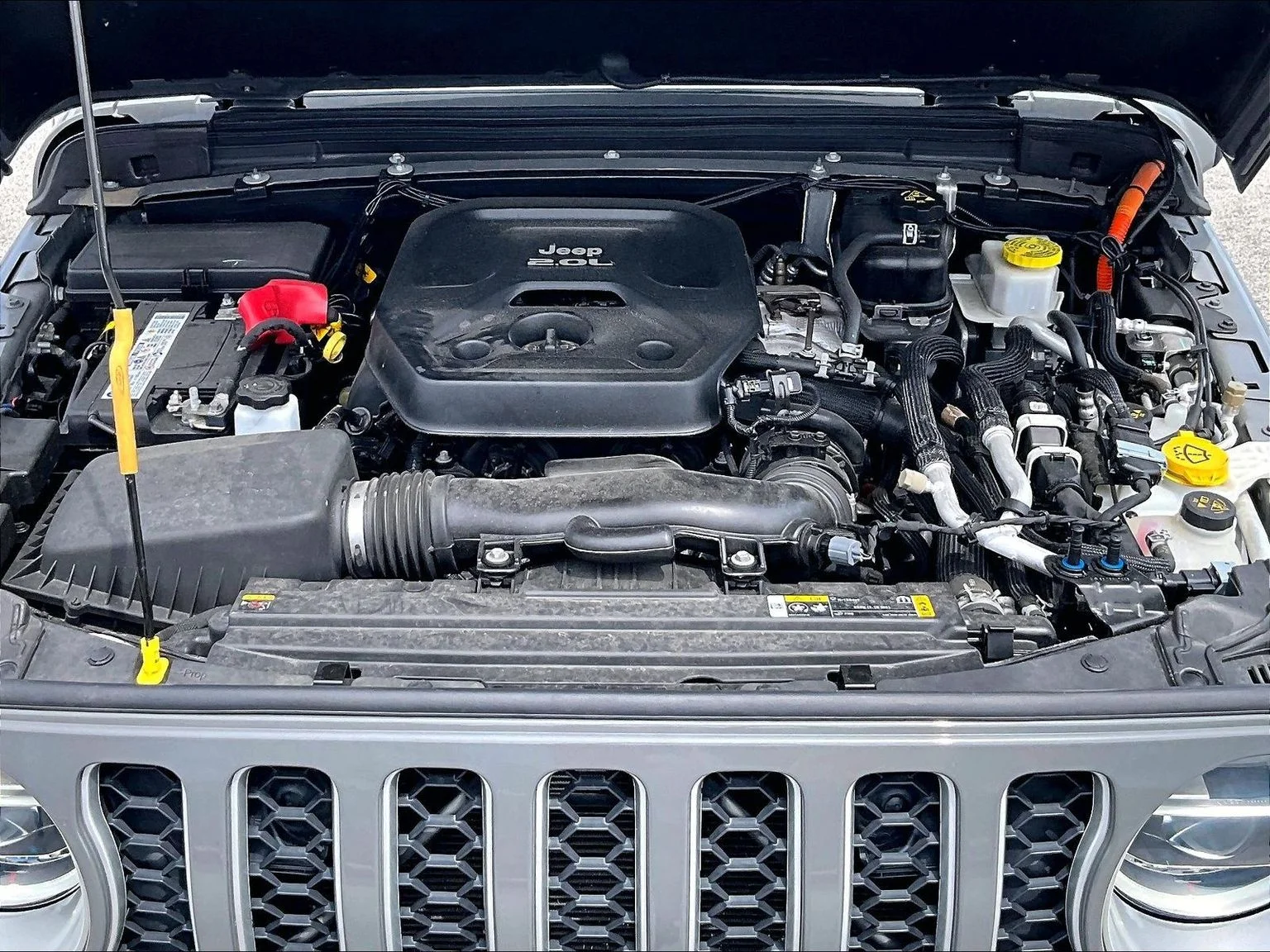 Used 2022 Gray Jeep Unlimited Sahara 4xe image 11