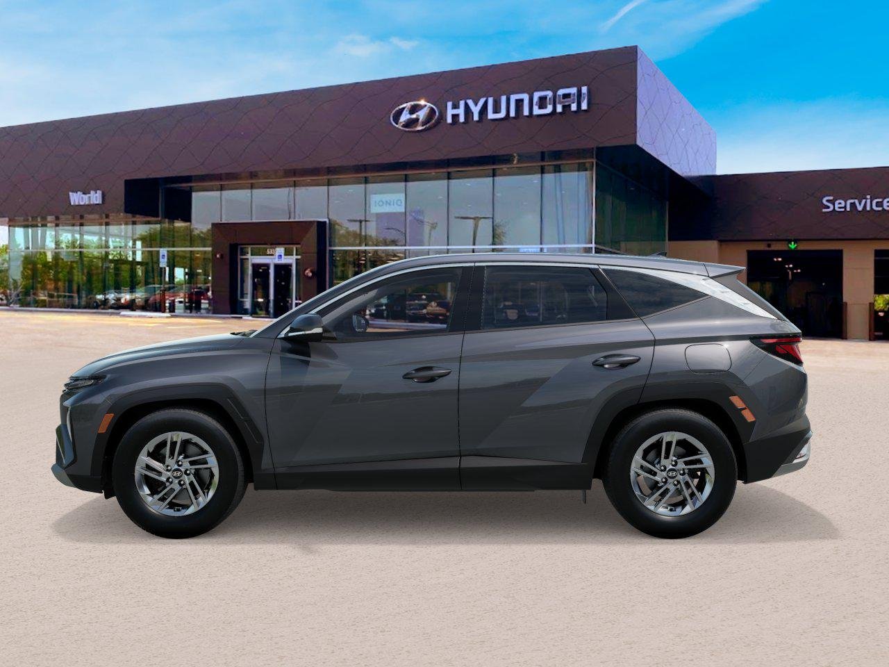 New 2026 Ecotronic Gray Hyundai SE FWD image 3