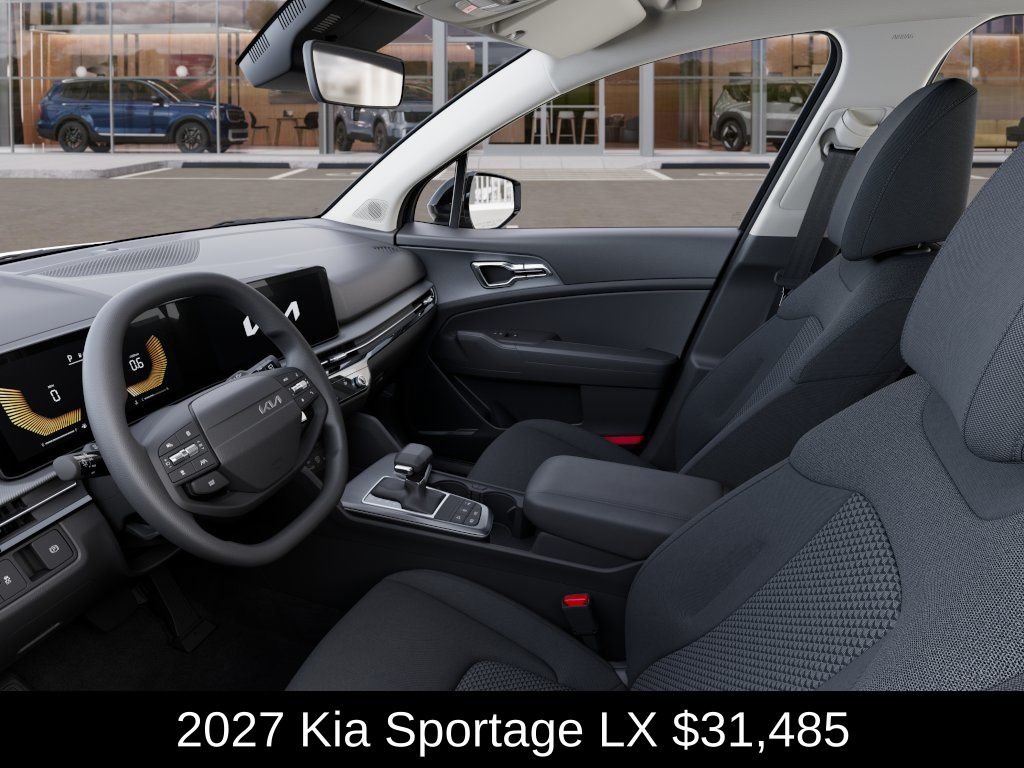 New 2027 Ebony Black Kia LX image 18
