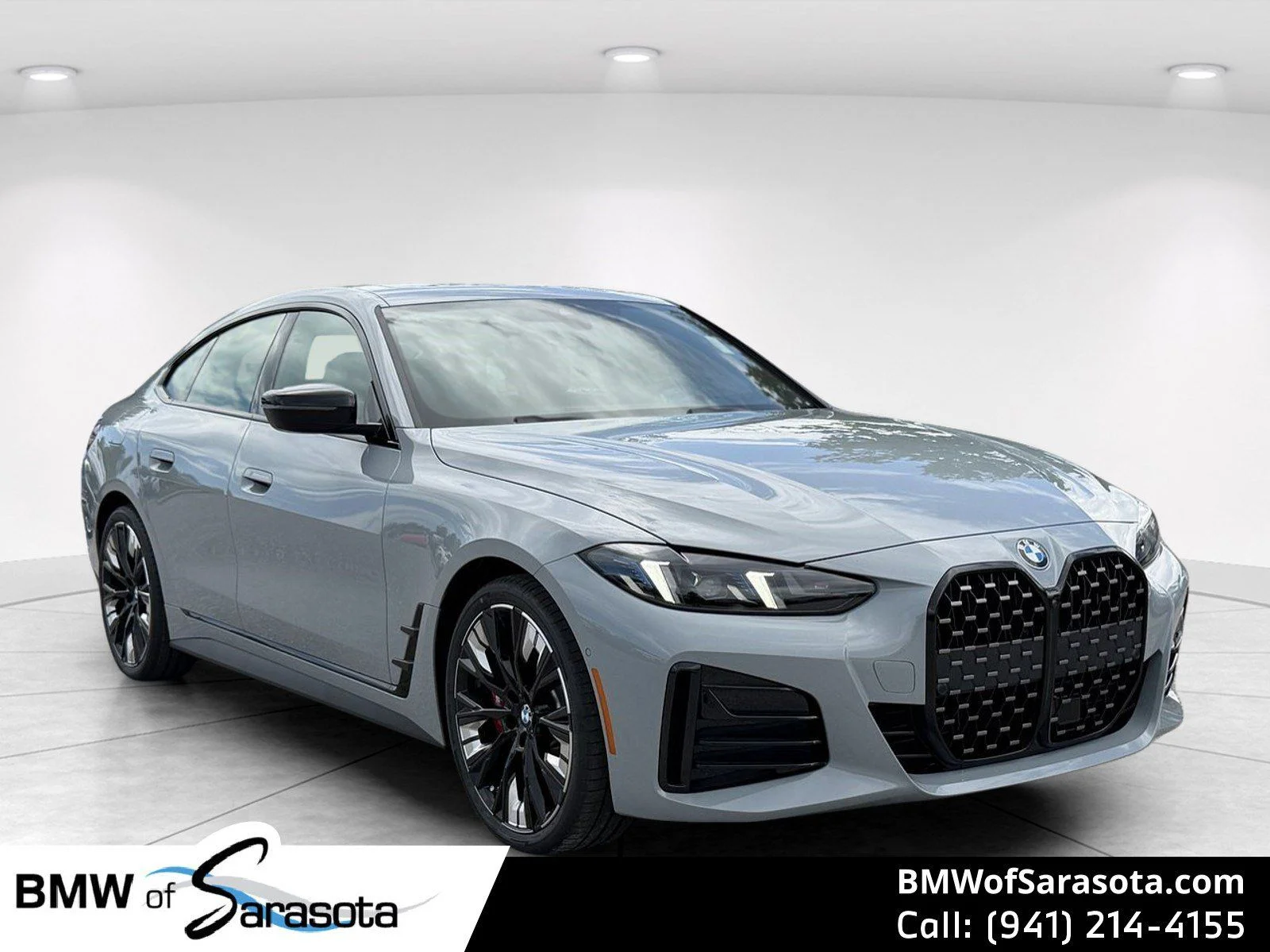 New 2026 Brooklyn Grey Metallic BMW 430i Gran Coupe image 1
