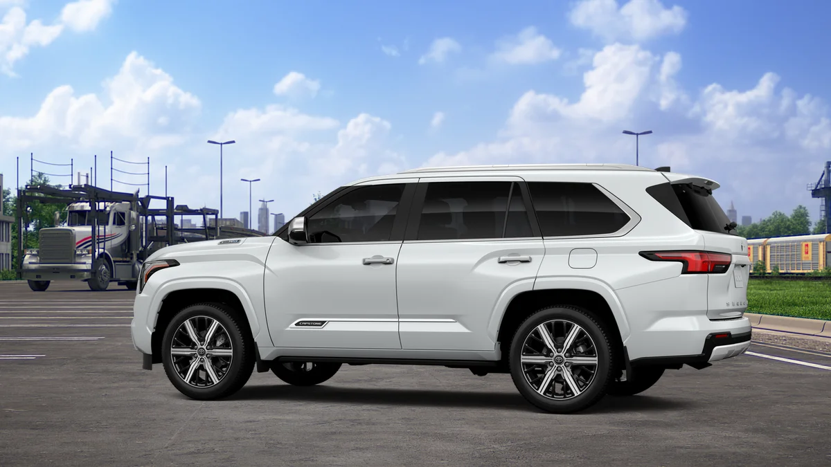 New 2026 Wind Chill Pearl Toyota Capstone image 5