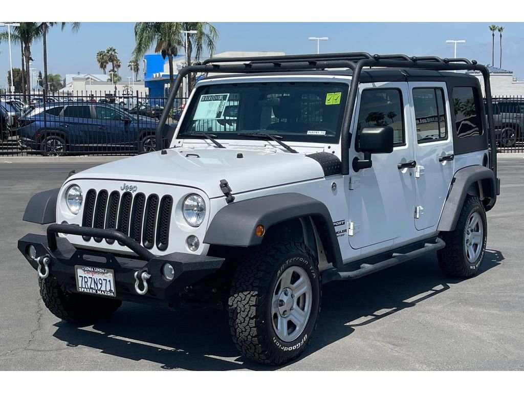 Used 2016 Jeep Wrangler Unlimited Sport with VIN 1C4BJWDG5GL193545 for sale in Loma Linda, CA