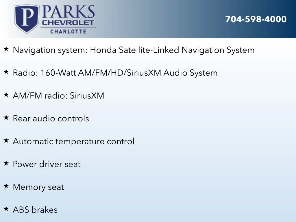 Used 2024 White Honda Touring image 7