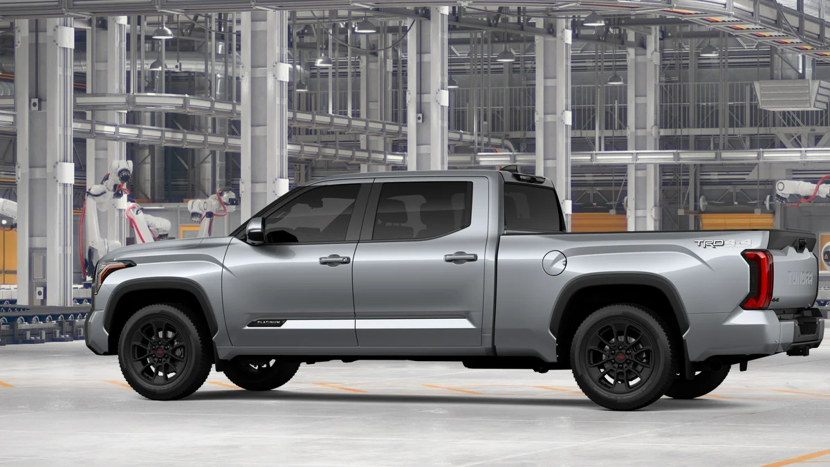 New 2026 Celestial Silver Metallic Toyota Platinum image 5