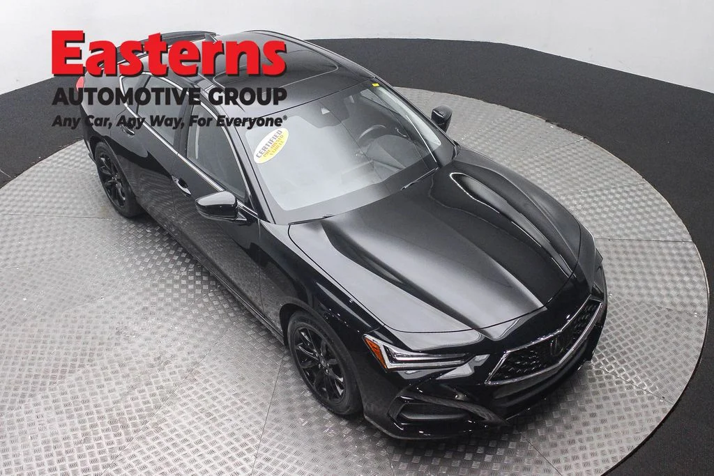 Used 2021 Black Acura Base image 3
