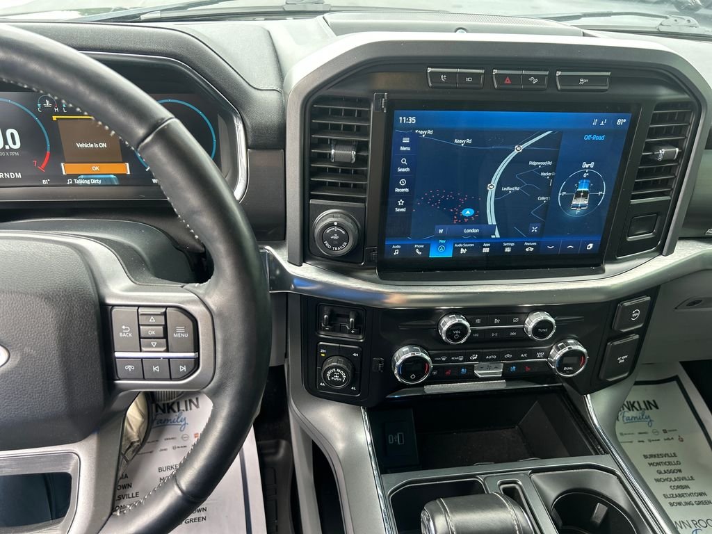 Used 2021 Blue Ford Lariat image 19