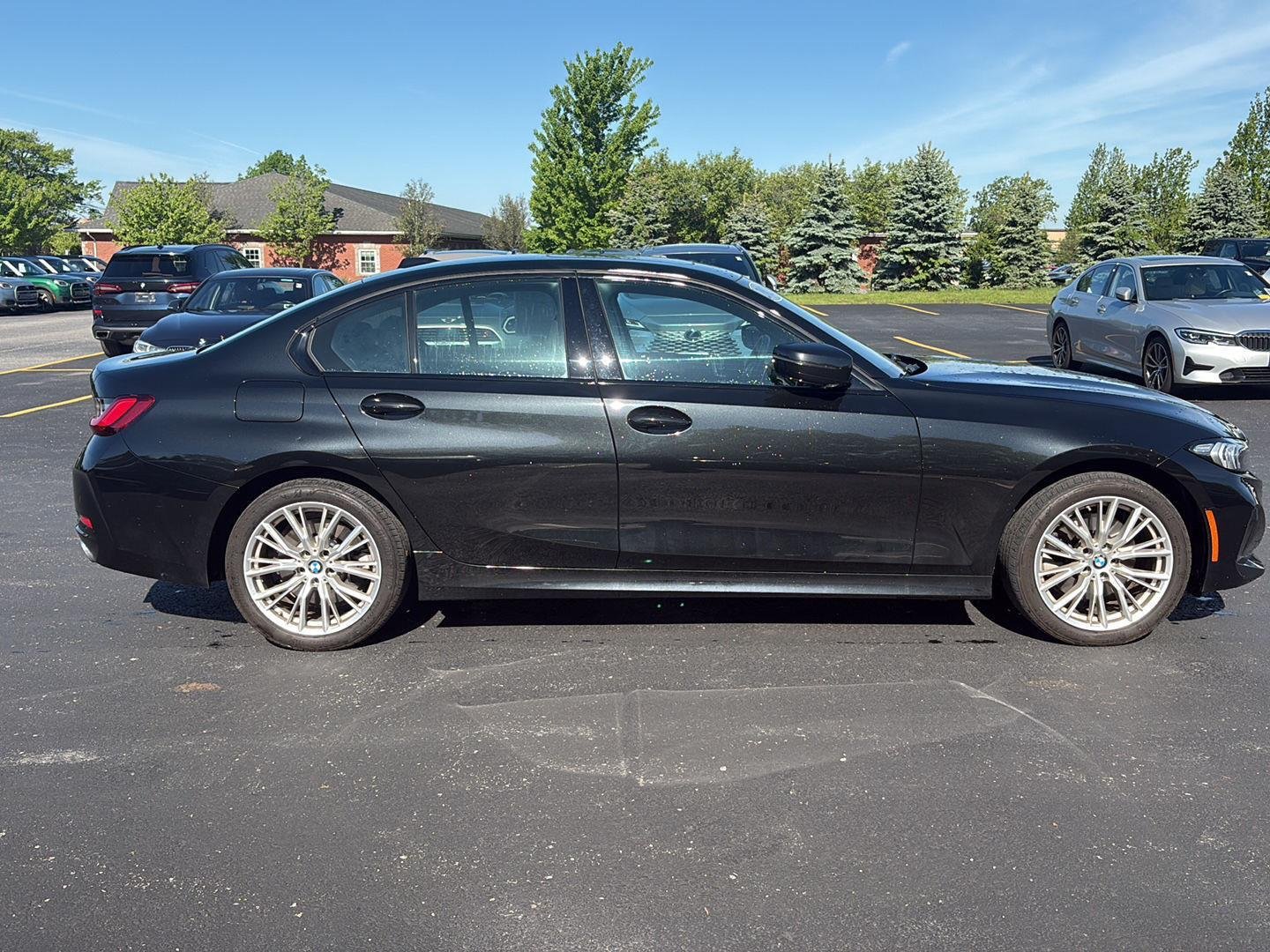 Certified Used 2023 Black Sapphire Metallic BMW 330i xDrive image 2