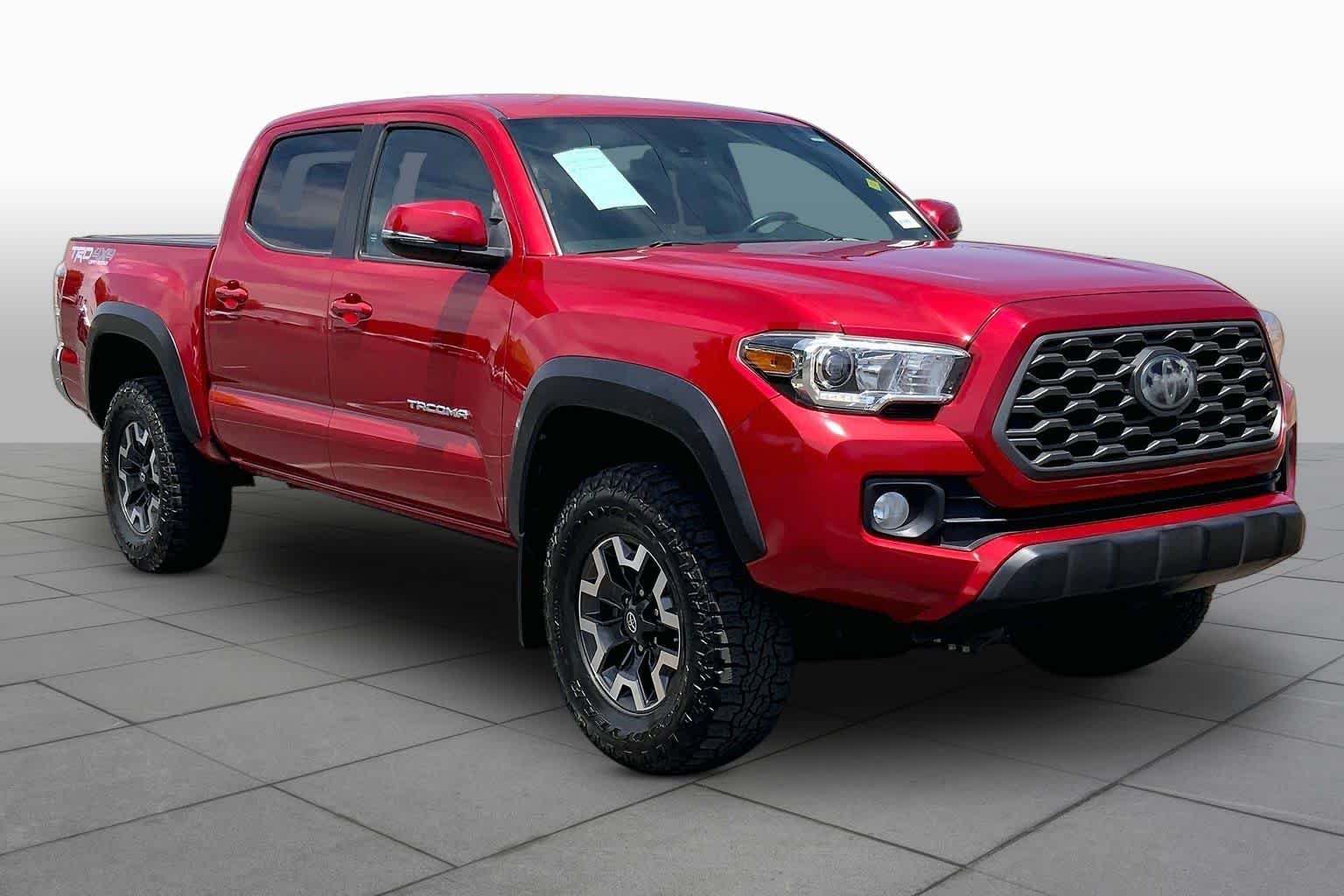 Used 2020 Barcelona Red Metallic Toyota TRD Off Road image 3