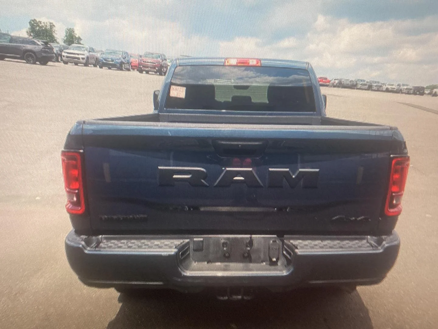 Used 2025 Forged Blue Metallic Ram Big Horn image 6