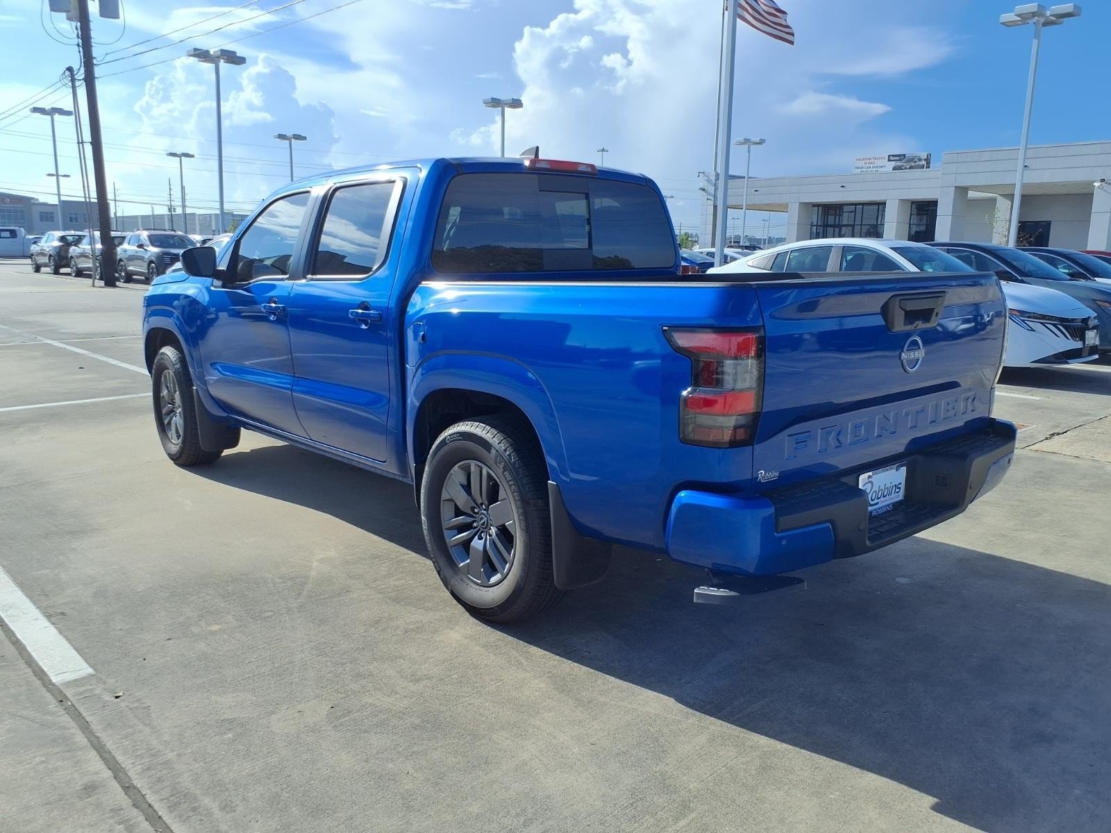 2026 Nissan Frontier SV Blue at Robbins Nissan