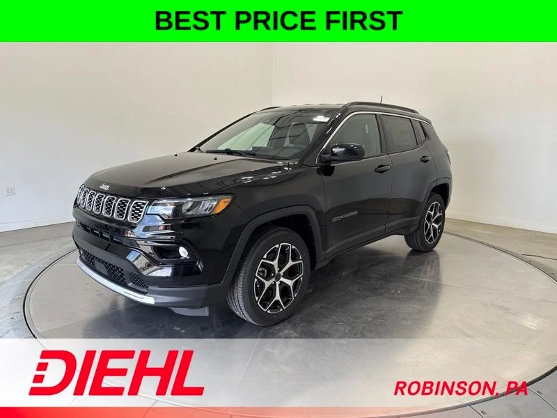 New 2026 Diamond Black Crystal Pearl-Coat Exterior Paint Jeep Limited image 3