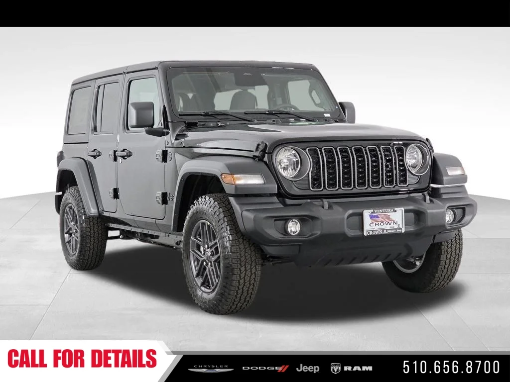 New 2025 Black Clear-Coat Exterior Paint Jeep Sport S image 3
