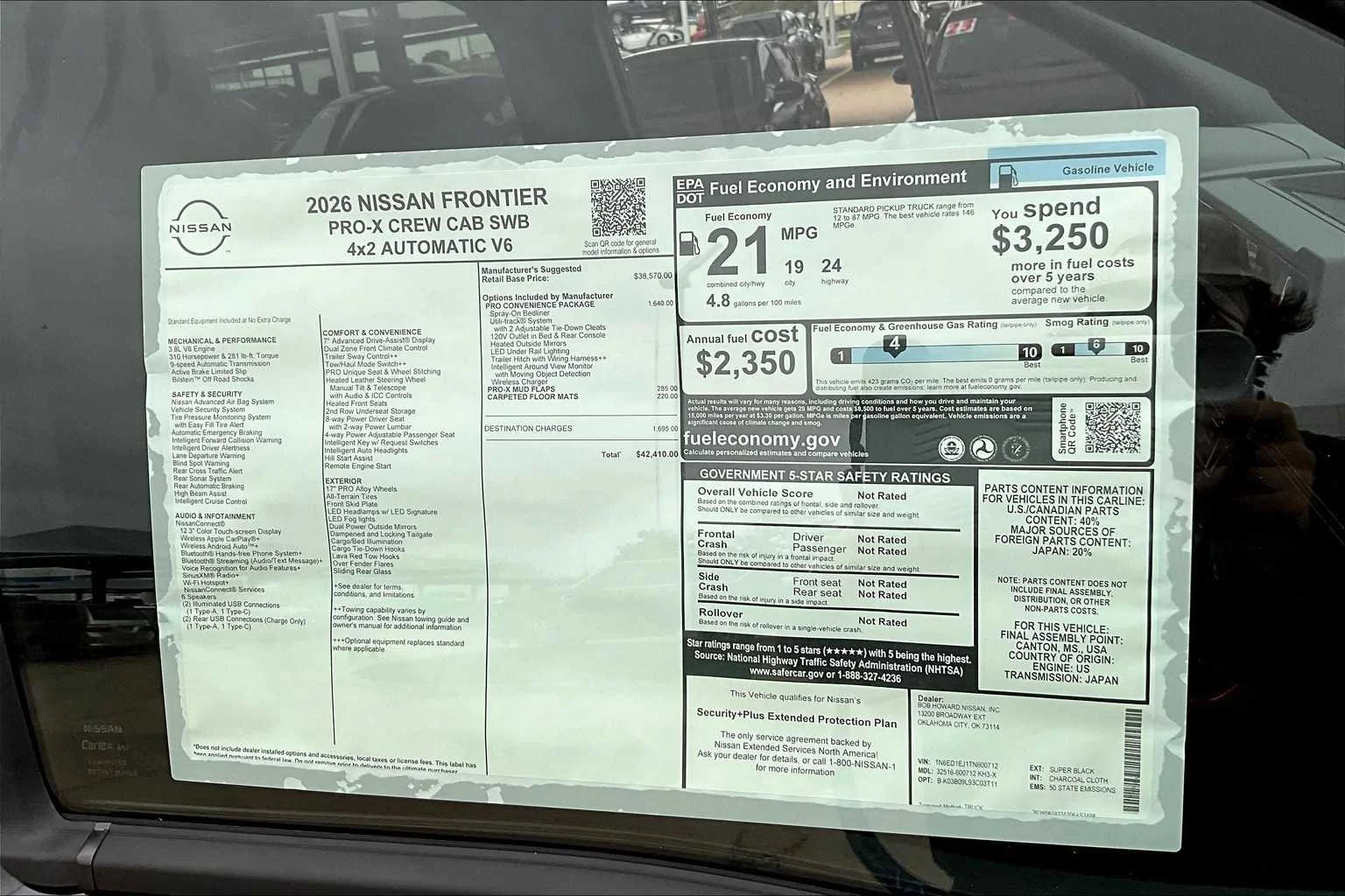 2026 Nissan Frontier PRO-X - Photo 17