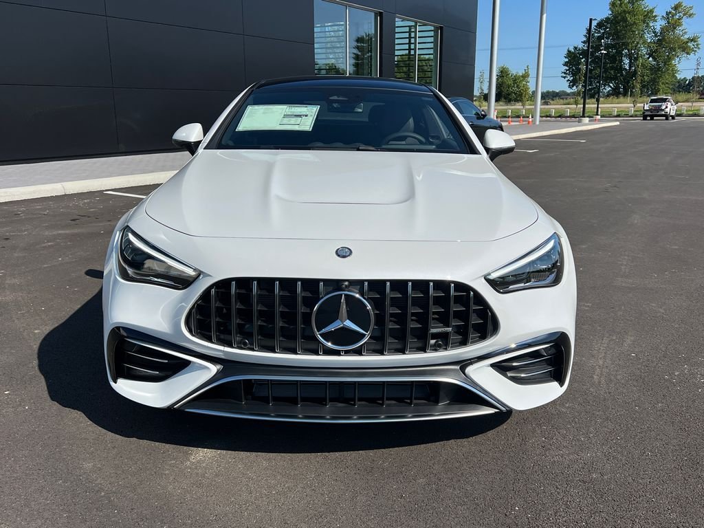 New 2026 MANUFAKTUR Moonlight White Metallic Mercedes-Benz AMG® CLE 53 4MATIC+ Coupe image 3
