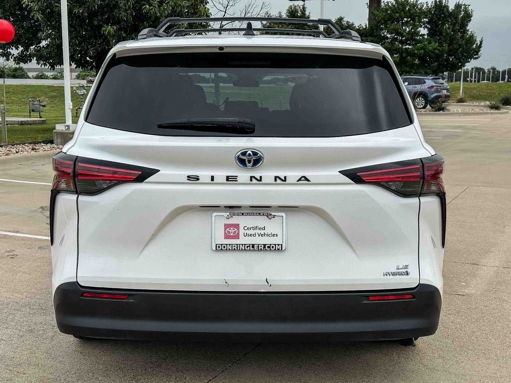 Certified Used 2022 White Toyota LE image 4