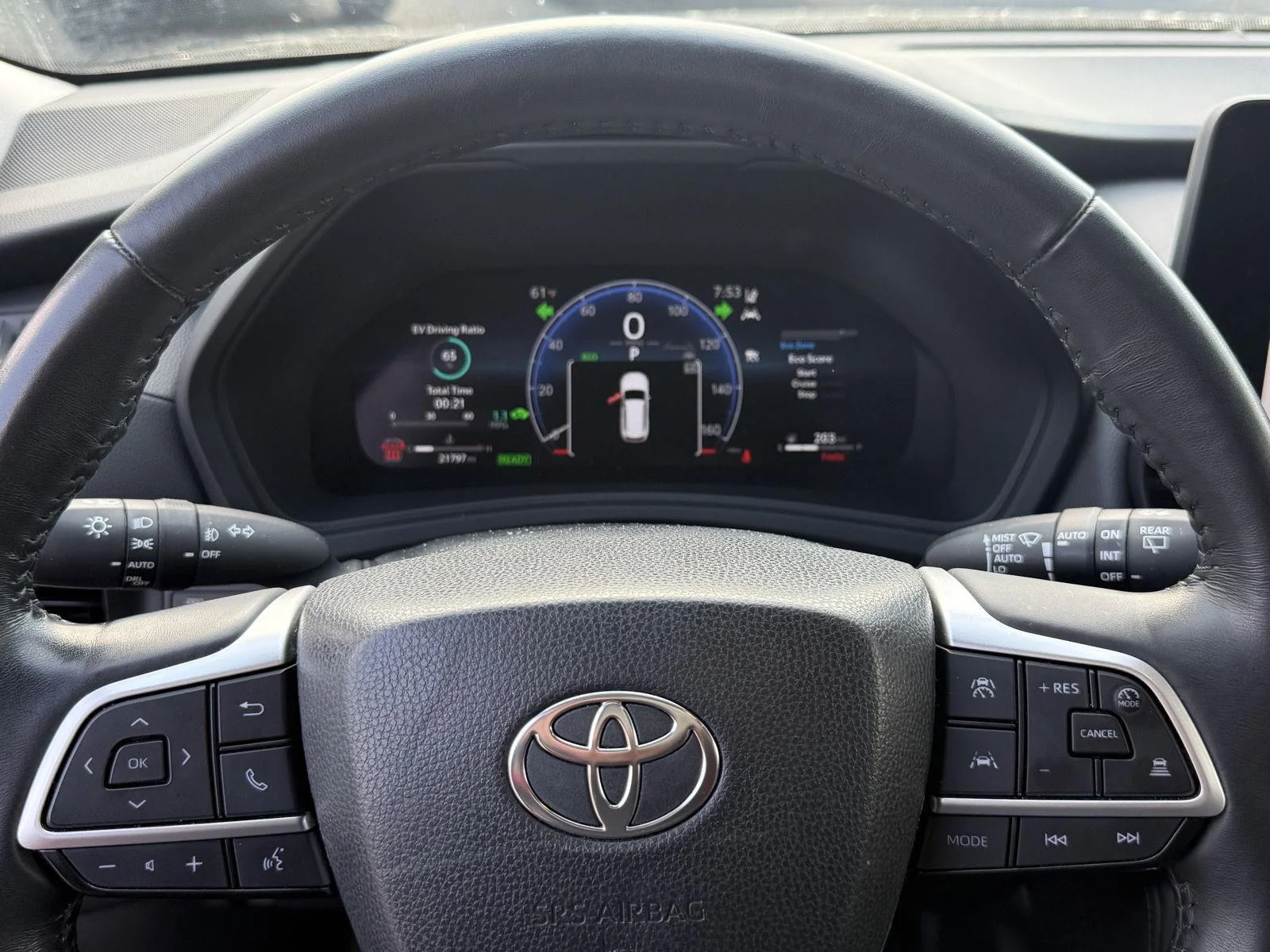 Used 2024 Midnight Black Metallic Toyota Hybrid Limited image 17