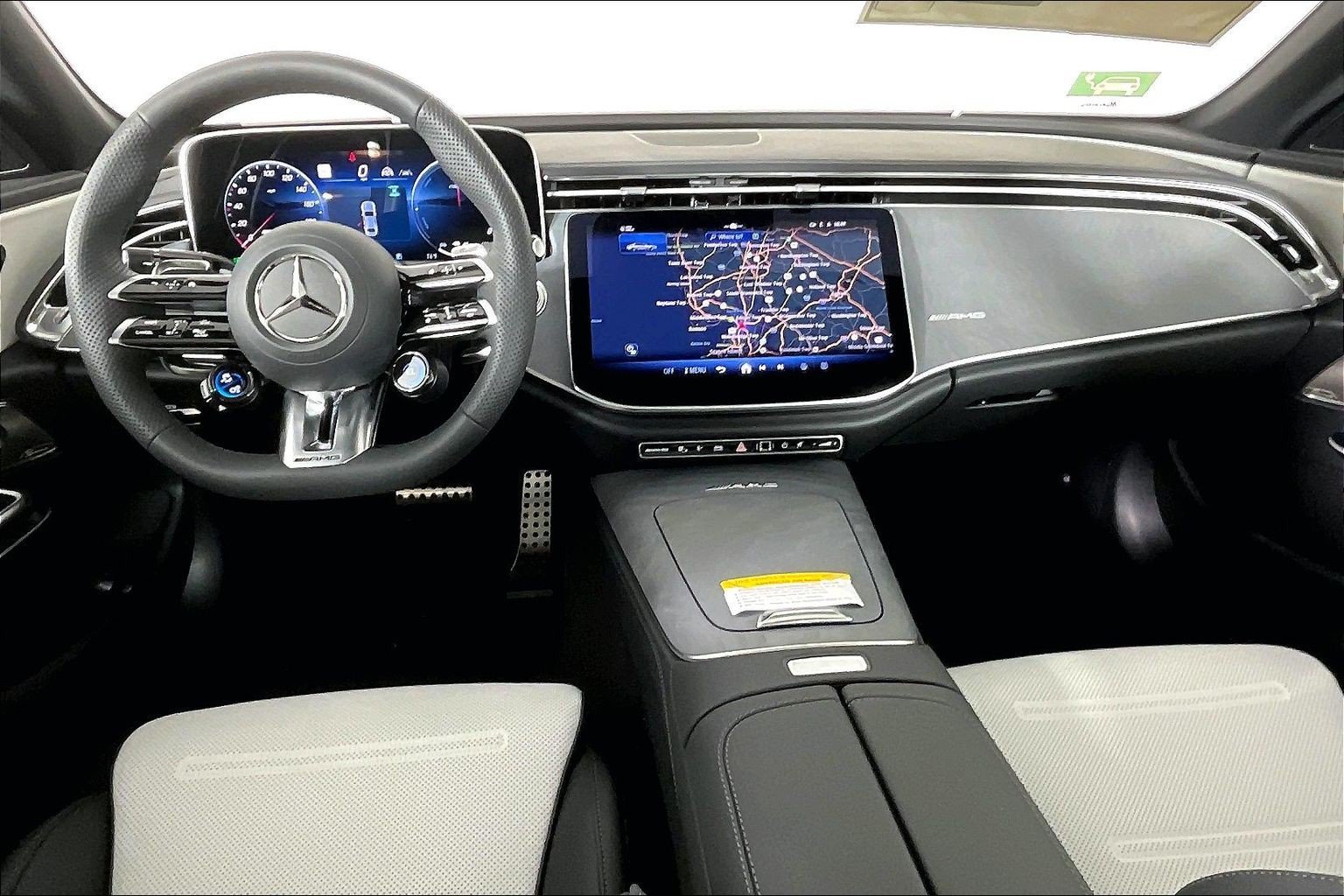 New 2026 MANUFAKTUR Moonlight White Metallic Mercedes-Benz AMG® E 53 E 4MATIC+ Sedan image 18