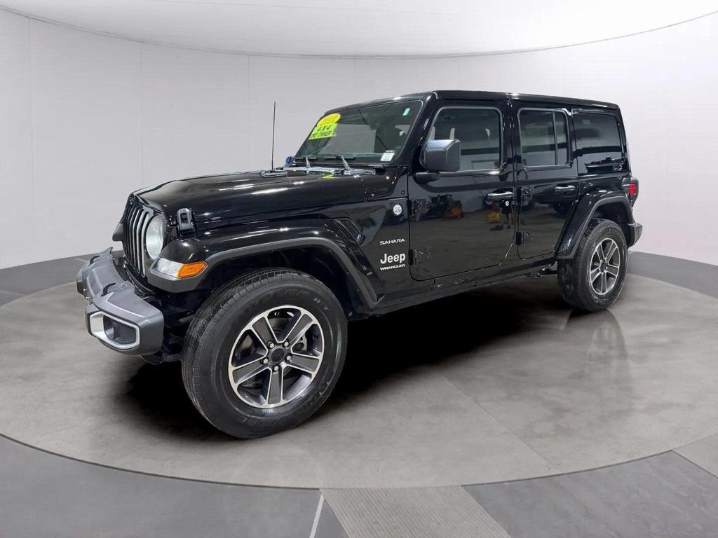 Used 2023 Black Jeep Sahara image 7