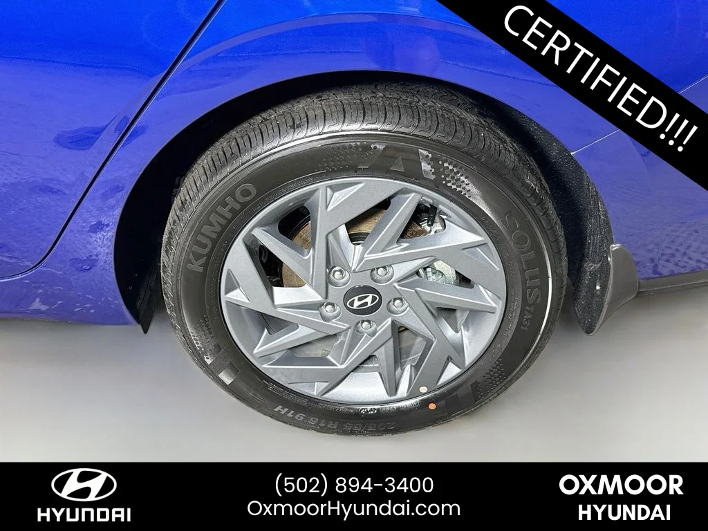 Certified Used 2025 Intense Blue Hyundai Blue image 28