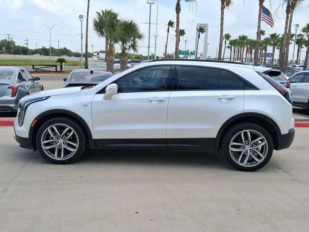 Used 2023 Crystal White Tricoat Cadillac Sport image 3