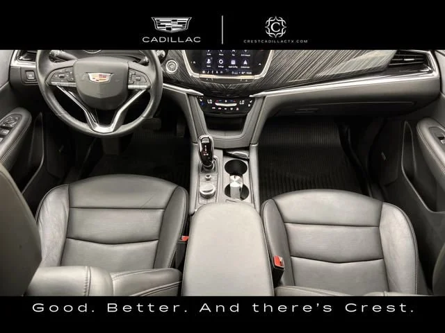 Used 2024 Crystal White Tricoat CADILLAC Premium Luxury image 13