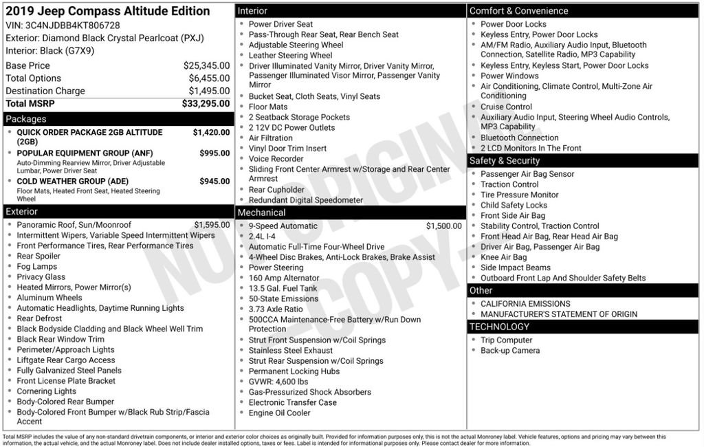 Used 2019 Black Jeep Latitude image 8