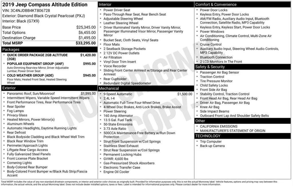 Used 2019 Black Jeep Latitude image 8