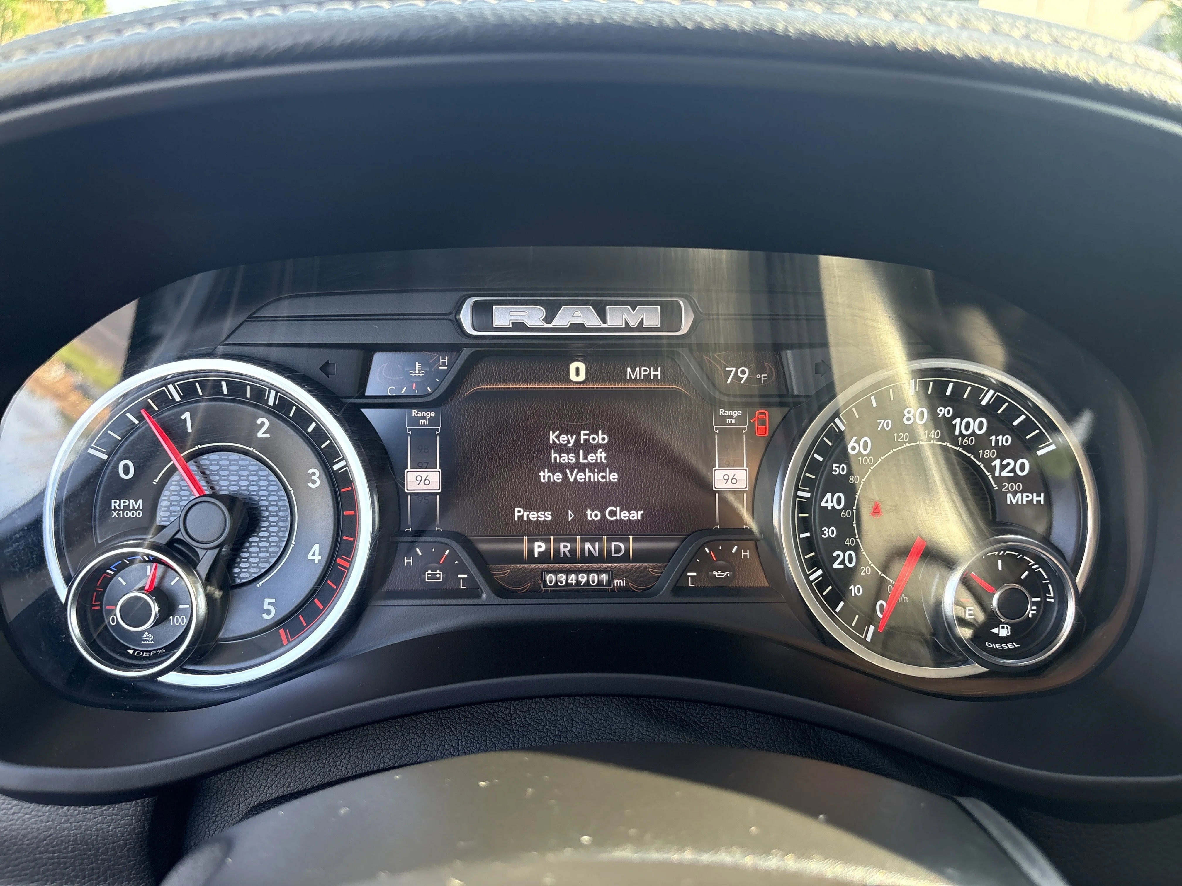 Used 2022 Billet Silver Metallic Clearcoat Ram Laramie image 17