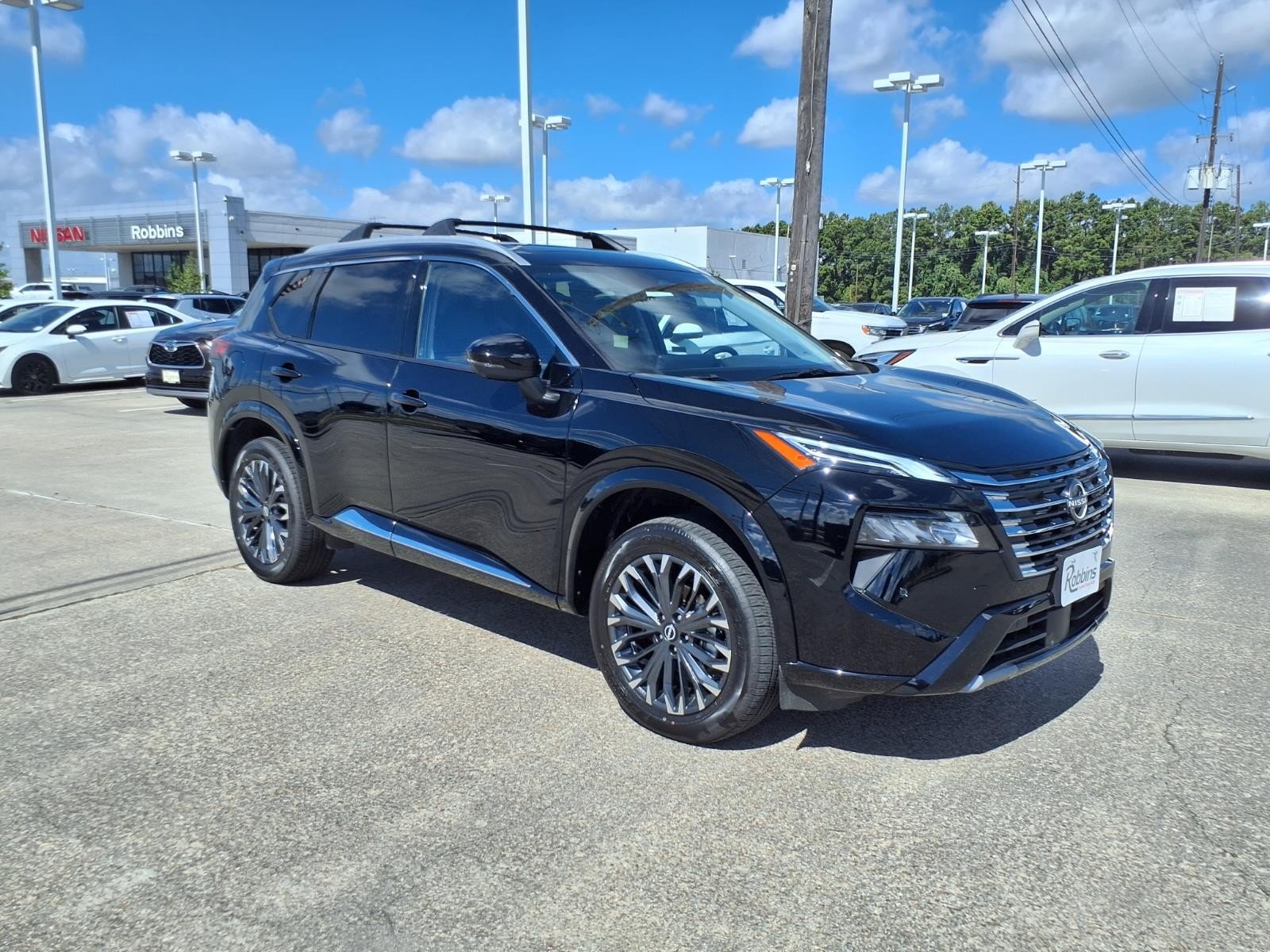 2026 Nissan Rogue Platinum Black at Robbins Nissan