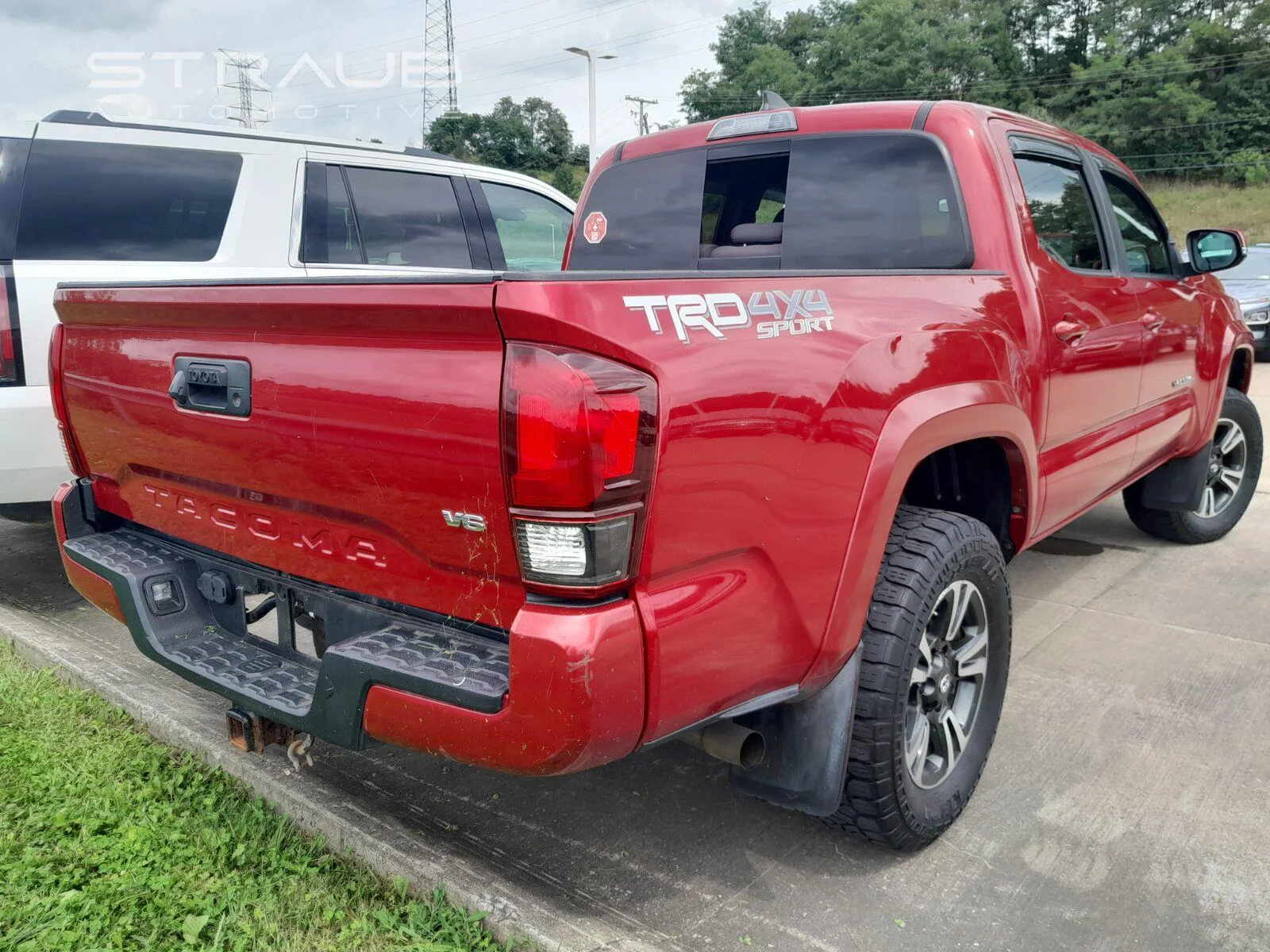 Used 2019 Barcelona Red Metallic Toyota TRD Sport image 8