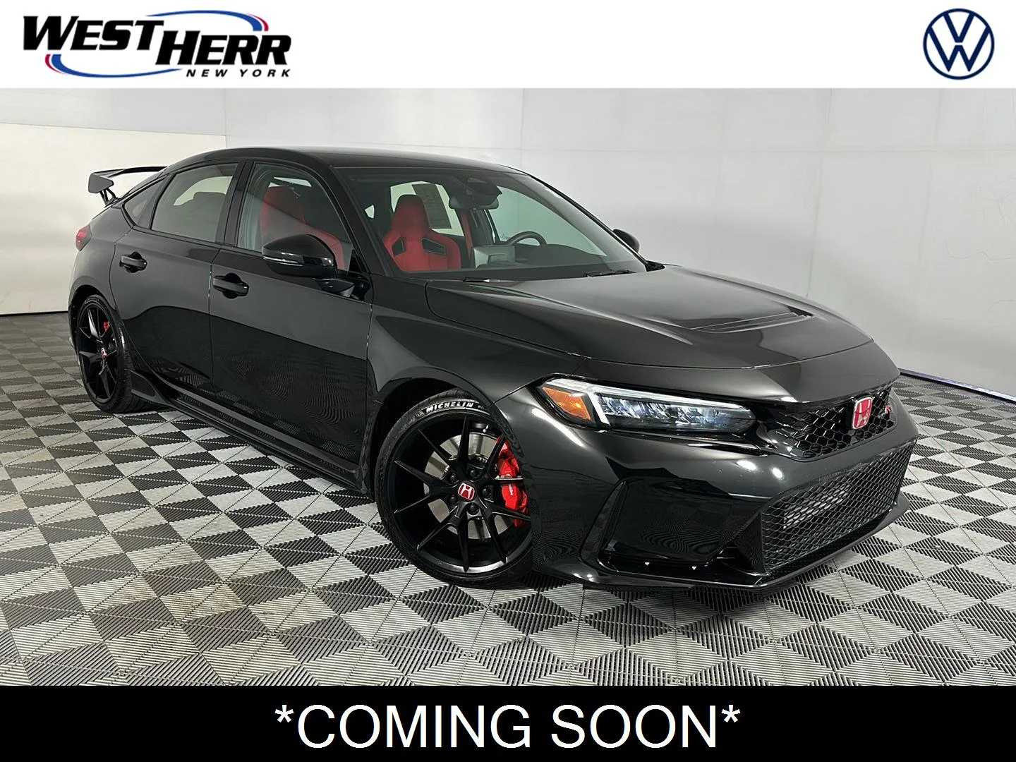 Used 2025 Crystal Black Pearl Honda Type R image 1
