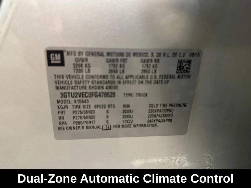 Used 2015 Silver GMC SLT image 14