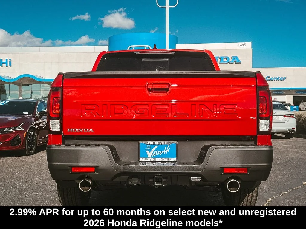 New 2026 Radiant Red Metallic II Honda RTL image 4