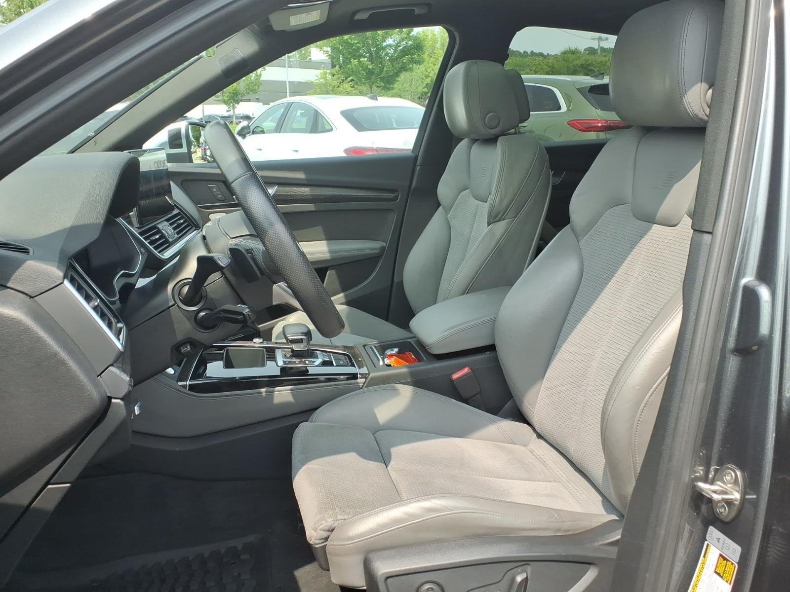 Used 2022 Daytona Gray Pearl Effect Audi Premium Plus image 21