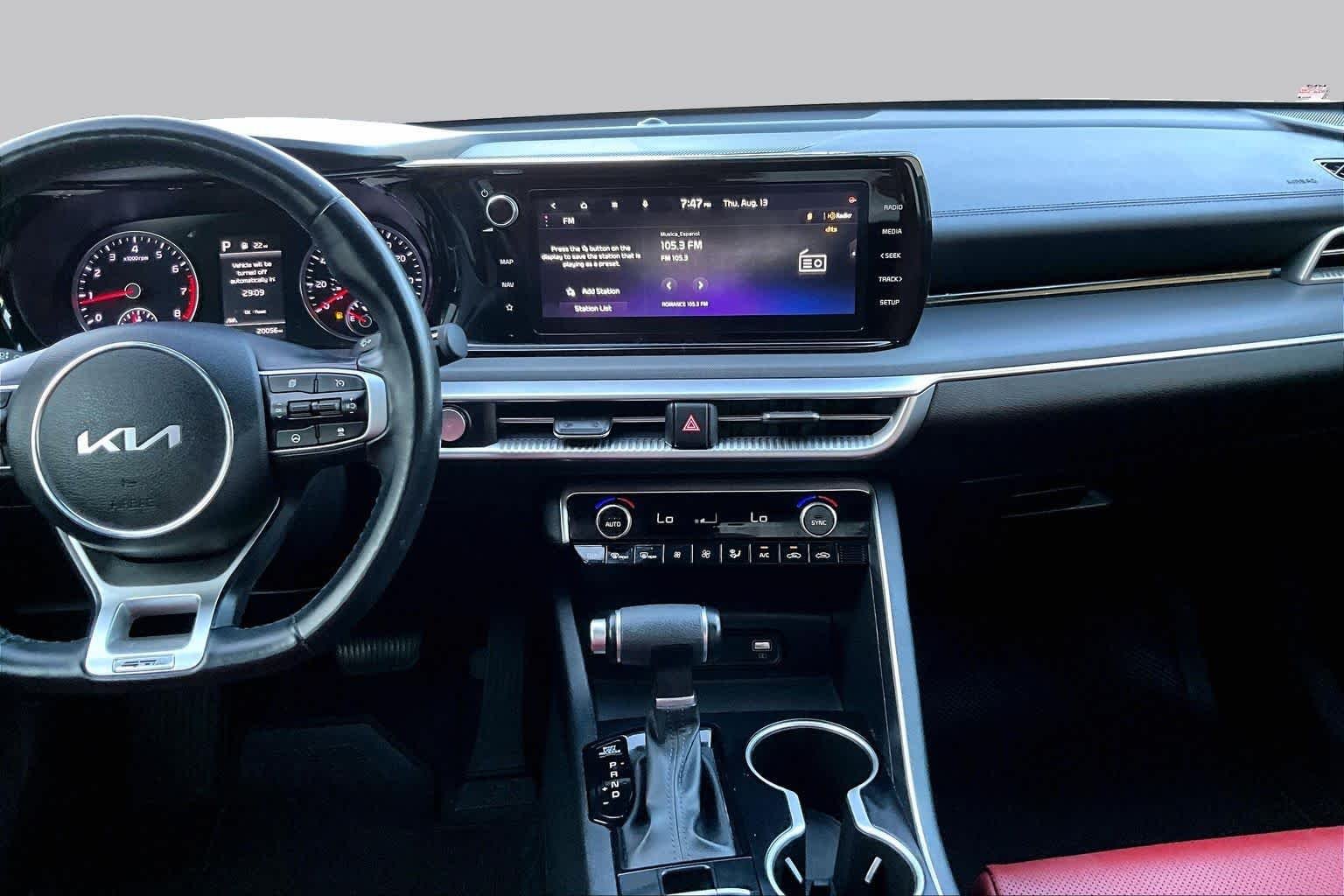 Used 2023 Glacial White Pearl Kia GT-Line image 7
