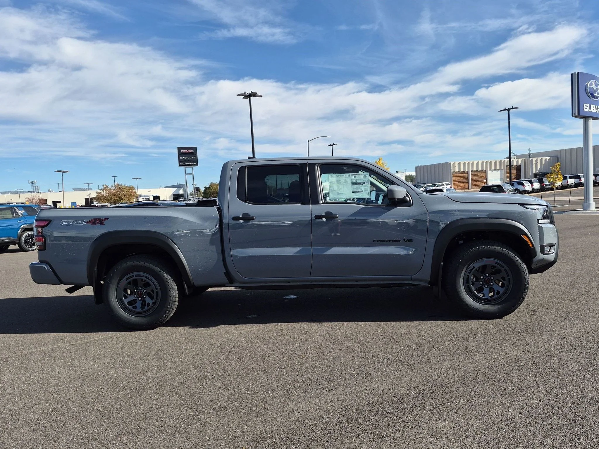 New 2027 Boulder Gray Pearl Nissan Crew Cab PRO-4X® Long Bed image 4