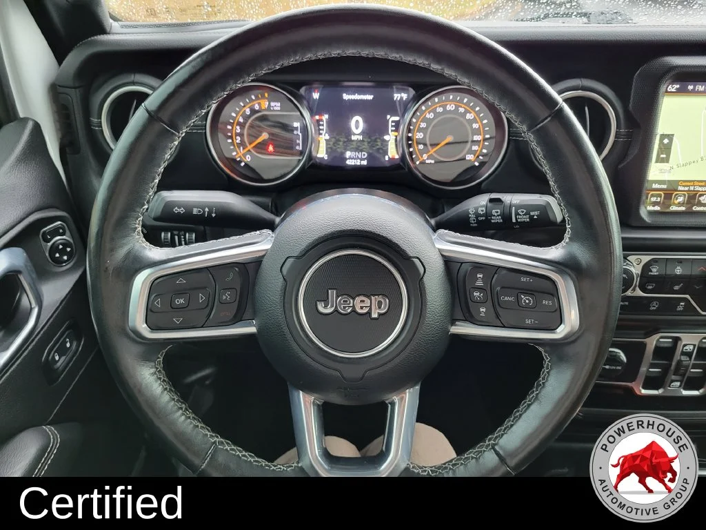 Used 2021 White Jeep Unlimited Sahara image 32