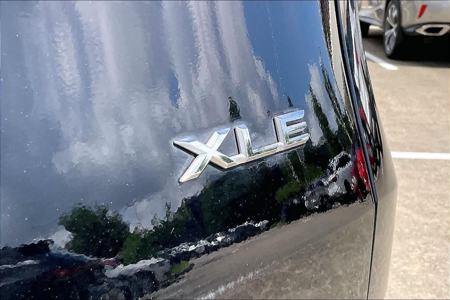 Used 2024 Midnight Black Metallic Toyota XLE image 9